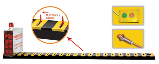 大石桥市V3嵌入式闯岗自动扎胎器/阻车器